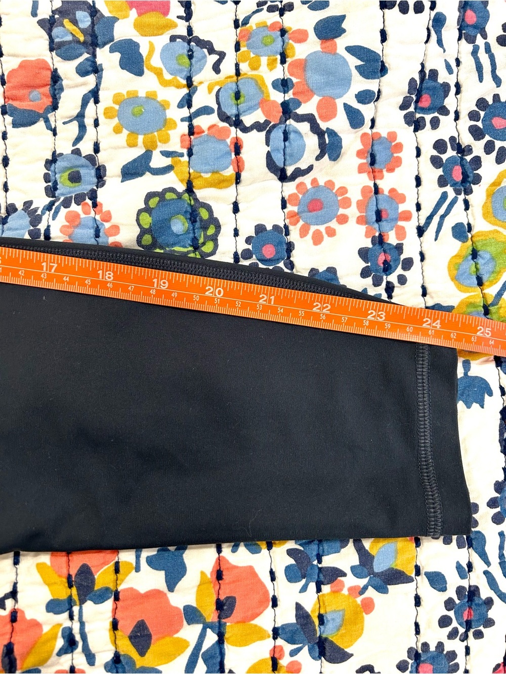Old Navy Maternity Full-Panel 7/8 Leggings with Side Pockets - Dusk Navy -Sz M - Picture 11 of 11